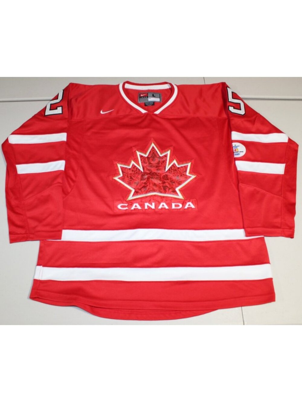 Hockey Olympic Canada 2010 Chris Pronger #25 Jersey Large Nike